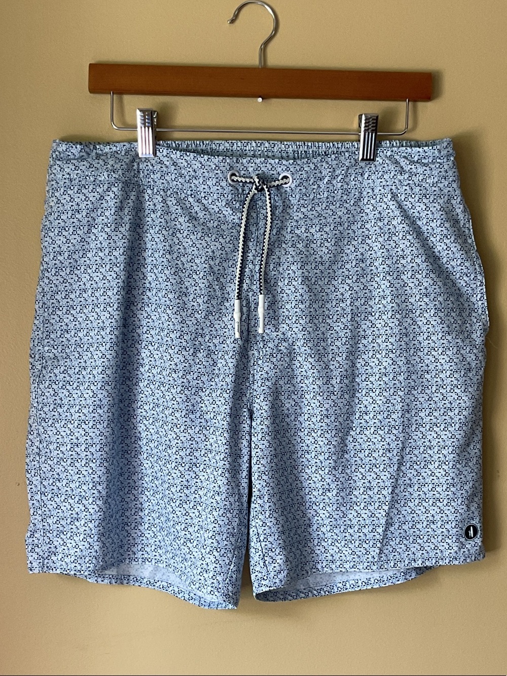 johnnie-O Swim trunks Barcelona Navy 7” Size  L